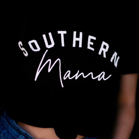 SOUTHERN MAMA GRAPHIC TEE-BLACK - Picture 3 of 5